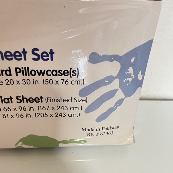 POSITIVELY FOR KIDS (3) piece TWIN COMPLETE SHEET SET/NWT - Picture 8 of 13